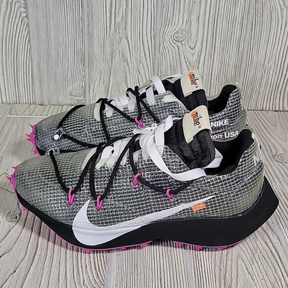 Nike Vapor Street Off White/Black/Laser Fuchsia  Womens Size 7 NWT - Picture 5 of 15